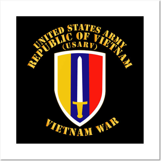 US Army Vietnam - USARV - Vietnam War Wall Art by twix123844